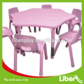 Sièges d&#39;école de jambe mobile, Table et chaise réglables pour meubles scolaires / Mobilier scolaire pour enfants / Mobilier de classe LE.ZY.001 Assurance de la qualité